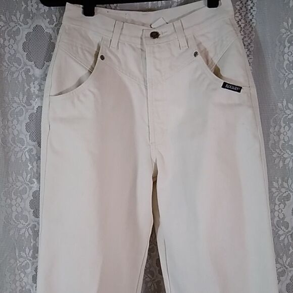 VTG Rare Rocky Mountain N Clothin Go on Rockies Women's Jeans Size 28/7 - Picture 3 of 16